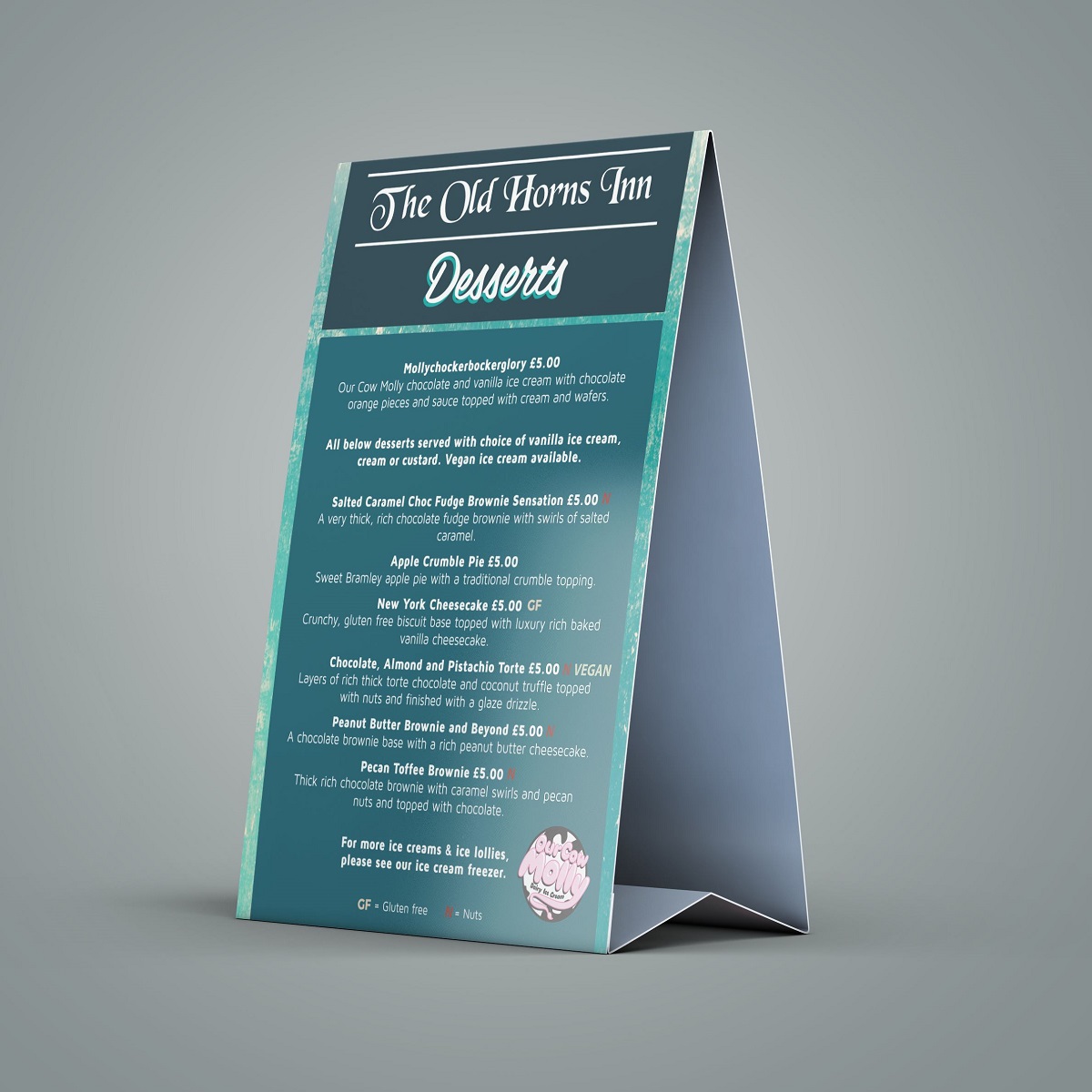 Tent Cards DS Creative Sheffield Printing Design And Websites