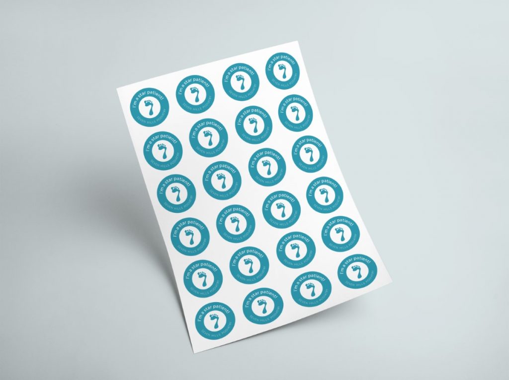 Stickers on A4 Sheets DS Creative Sheffield Printing & Websites