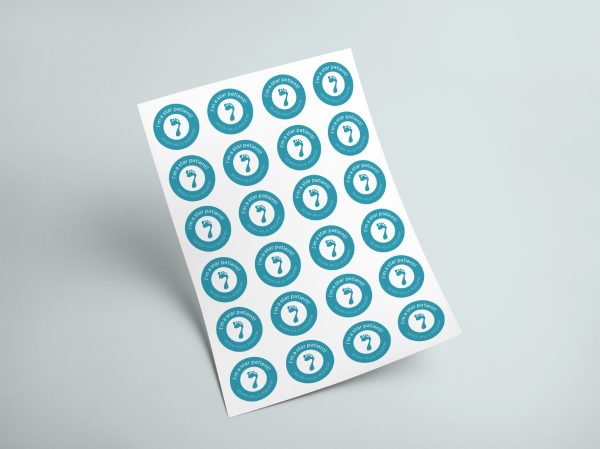 Stickers on A4 Sheets (Custom)