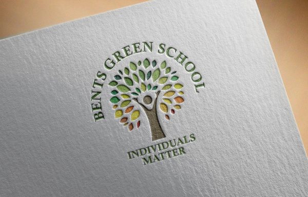 Portfolio Bents Green Logo Design