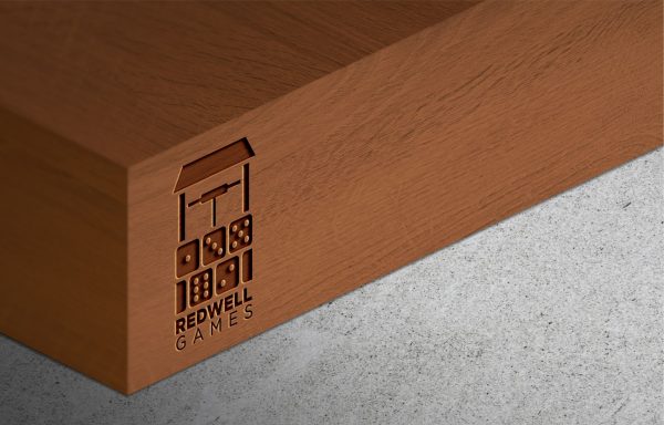 Logo Design Mockup Redwell Games