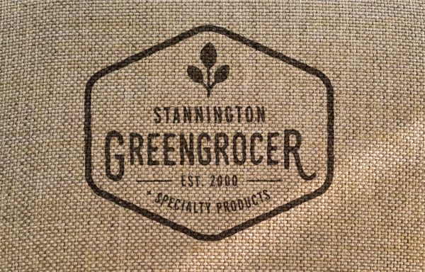 Logo Design Mockup Stannington Greengrocers