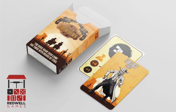 Packaging Design Mockup Redwell Games