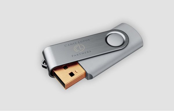 Promotional Materials USB Stick Mockup Lupus