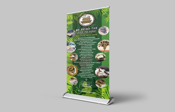 Roll Up Banner Mockup Wild Ark