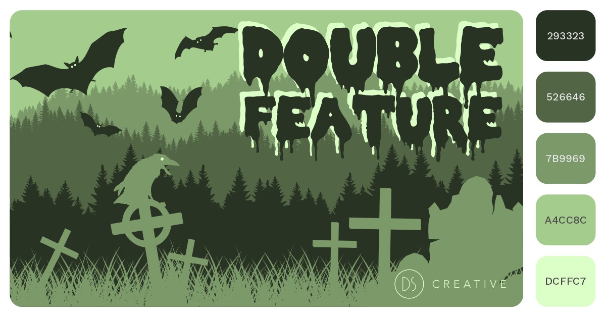 Double Feature Font Example