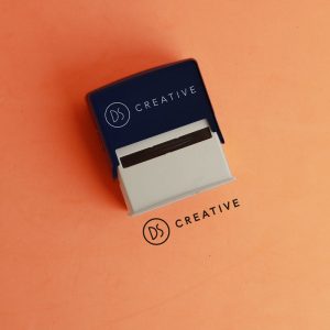 self-inking stamp rectangular