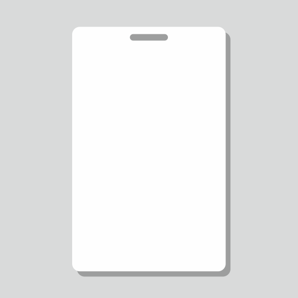 Vertical ID Card with Slot